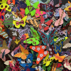 Butterflies - french pop art - pop art - art collector - palm beach art - geraldine g