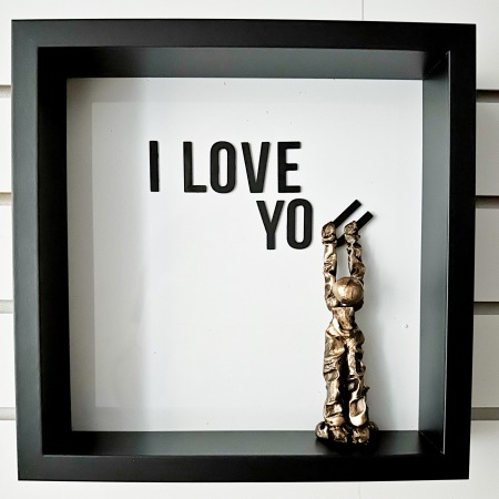 I love you - french pop art -