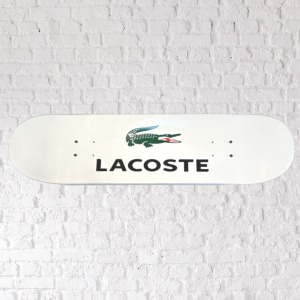 Lacoste - skateboard art - pop art - sk8 - french pop art - art collector - sport collector - tennis - pop art gallery