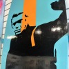 Gulf - decorative surfboard - Steve Mc Queen