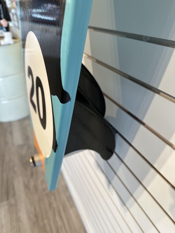 Gulf - decorative surfboard - Steve Mc Queen