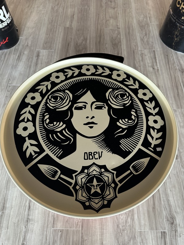 Obey - Make art not war - Can - Decorative can