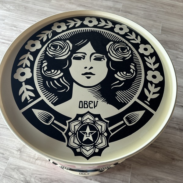 Obey - Make art not war - Can - Decorative can