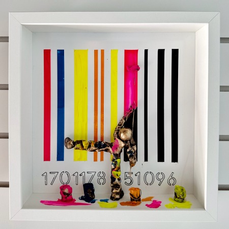 French pop art - code - art collector - St Maxent