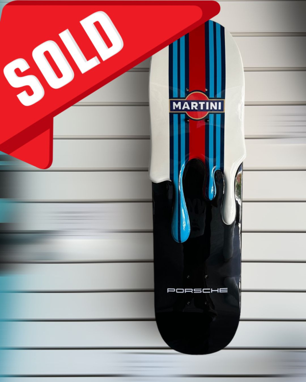 Porsche Martini  Skate board