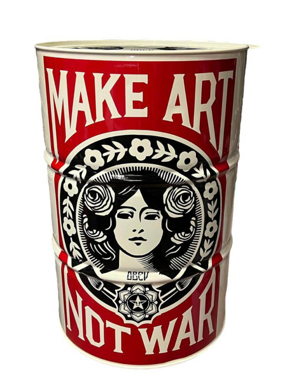 Make art not war - Obey Drum - Guillaume & Anthony – Image 4