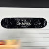 Chanel Marbled black and white skateboard – Image 4