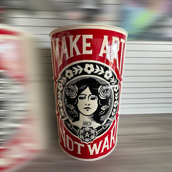 Make art not war - Obey Drum - Guillaume & Anthony – Image 2