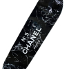 Chanel Marbled black and white skateboard – Image 2