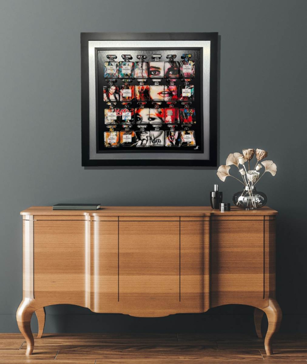 Framed Chanel Flacons - Fred Meurice – Image 3