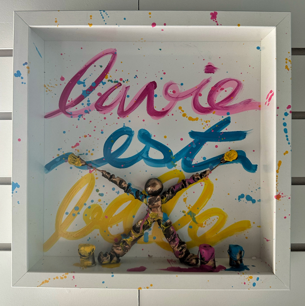 La vie est belle Neon 0723 - Bernard St Maxent