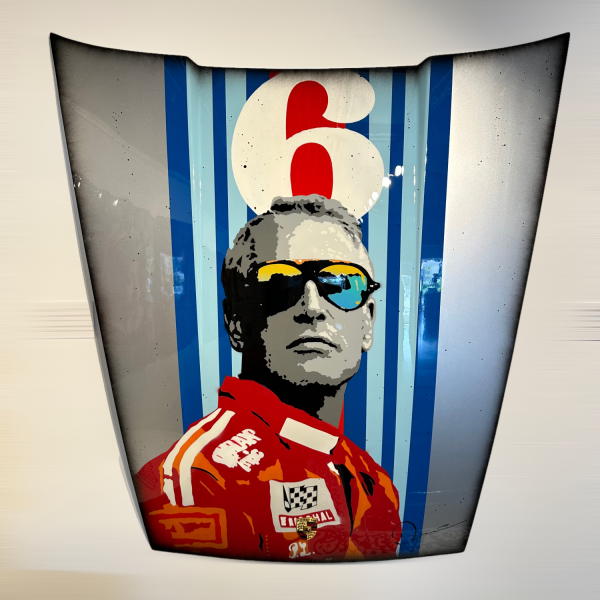 Paul Newman - Porsche 911 hood - Edu Danesi
