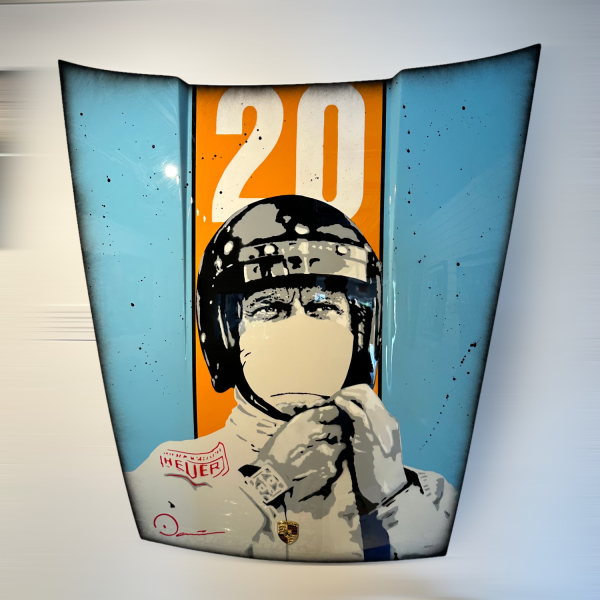 Steve MC Queen - Porsche 911 hood - Edu Danesi
