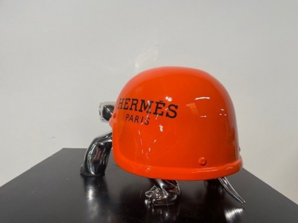Hermes turtle - Fashion Desire - The Silver Peace Turtle - Van Apple – Image 4