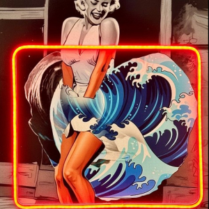 Marilyn Wave Kanagawa - Led Mansion