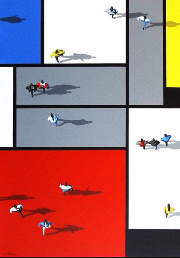 Mondrian City - Alicja Ressa